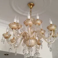 لوستر 15شاخه|لوستر و چراغ آویز|فردیس, قریشی|دیوار