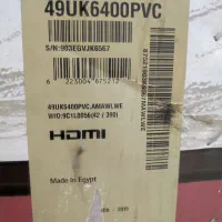 تلویزیون ال جی ۴۹ اینچ 4k مصری|تلویزیون و پروژکتور|بندر ماهشهر, |دیوار