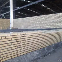 اجرای اجر لفتون با مصالح