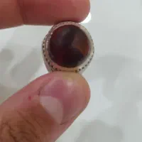 انگشتر عقیق کلوخه