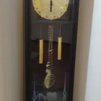 ساعت ایستاده چوبی