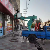 اجاره بالابر نیسانی اداره برقی ارتفاع ۱۲ متر|خدمات حمل و نقل|کرج, عظیمیه|دیوار