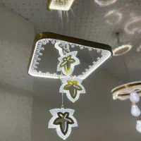 لوستر سه شعله کریستال هوشمند با ریموت کنترل|لوستر و چراغ آویز|تهران, نیروی هوایی (پیروزی)|دیوار