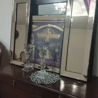 تابلو آینه ای سه تیکه|تابلو، نقاشی، عکس|بهارستان, |دیوار