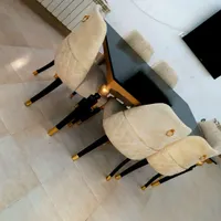 ناهارخوری ۶ نفره چوب راش + ۶ تاصندلی مبله
