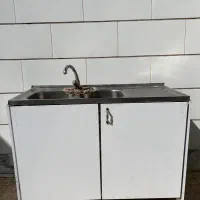 سینک دو لگنه پایین ام دی اف