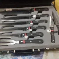 ست چاقو آشپزخانه و استیک خوری زولینگن اصل آلمان