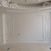 گچ بری پیش ساخته .دستی .نقاشی