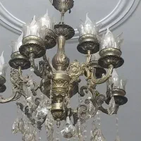 لوستر|لوستر و چراغ آویز|تهران, ارامنه|دیوار