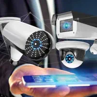 خدمات شبکه و دوربین مداربسته|دوربین مداربسته|قم, نیروگاه|دیوار