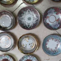 نعلبکی خارجی طلایی نقره ای|ظروف سرو و پذیرایی|تهران, شادمان|دیوار