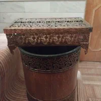 سطل و جا دستمال کاغذی