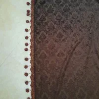 پرده مخمل قهوه ای|پرده، رانر، رومیزی|تهران, سعادت‌آباد|دیوار