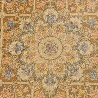 فرش  ماشینی گل برجسته درجه ۱