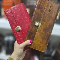 کیف دسته چک پاسپورتی دستی دوشی چرم اصل فقط۲/۹۵۰
