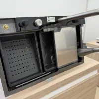 سینک ظرفشویی وارداتی کلید پیانویی رنگ طلایی دیکالا|مصالح و تجهیزات ساختمان|تبریز, |دیوار