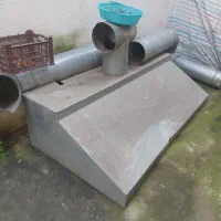 هود صنعتی بهمراه لوله