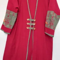 مانتو سایز بزرگ طرح سنتی تا ۵۲