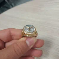 انگشتر طلا بنز و گردنبند کاریتر|جواهرات|قزوین, |دیوار