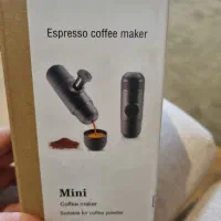 دستگاه قهوه ساز اسپرسو دستی همراه کاملا نو