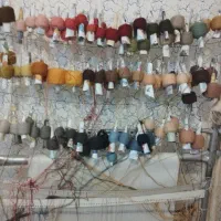 تابلو نیمه تمام شاعر جوان دستباف|تابلو فرش|مشهد, وکیل‌آباد|دیوار