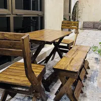 دکوراسیون زیبا با تولید میز و صندلی تاشو چوبی|میز و صندلی غذاخوری|قم, انسجام|دیوار