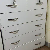 دراور چوبی سفید رنگ