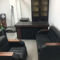 میز مدیریت کمد نیم ست اداری
