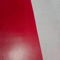 چرم مصنوعی قرمز مدل وی