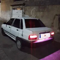 فروش پراید بکر، اسب زین شده