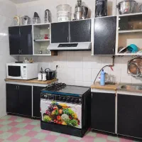 نصب برچسب و باز سازی کابینت‌های قدیمی