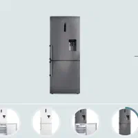 یخچال فریزر کمبی پاکشوما مدل ۴۹۶ سیلور