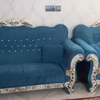 مبل راحتی ۶ نفره جنس قدیم