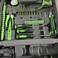 دریل شارژی همراه با پک کامل|ابزارآلات|مشهد, پورسینا|دیوار