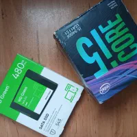 Ssd480 و رم ddr4 و cpu