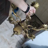 لوستر برنجی قدیمی