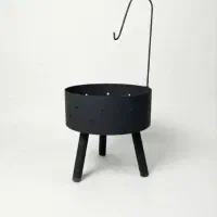 آتشدان استوانه ای سامین