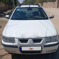 سمند سفید مدل ۸۹