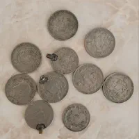 سکه ی قدیمی|کلکسیون سکه، تمبر، اسکناس|تبریز, |دیوار