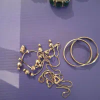 انگشتر و گوشواره نقره