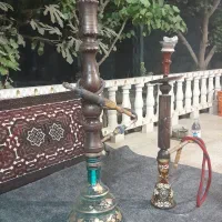 قلیان چوبی ارتفاع بلند بسیار شیک|صنایع دستی و سایر لوازم تزئینی|شاهدشهر, |دیوار