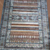 یک جفت  فرش قالیچه  کهنه نما نو نو