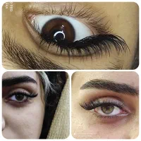 مدل کاشت مژه اکستنشن مژه و لیفت مژه وابروآموزش