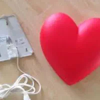 چراغ خواب ایکیا مدل  قلب مدل IKEA smila hjarta|چراغ خواب و آباژور|تهران, پونک|دیوار