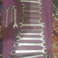 18 عدد آچار رینگی و تخت وندیوم