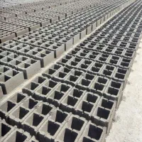 انواع بلوک ساختمانی و باغی بادستگاه تمام اتوماتیک|مصالح و تجهیزات ساختمان|بهار, |دیوار