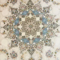 فروش فرش ۹ متری طرح عروس کاملا نو|فرش|ساری, |دیوار