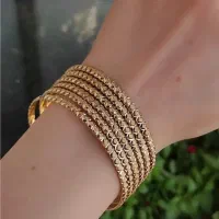 ۶تا النگوی طلا روس اصل درجه یک  سایز ۴