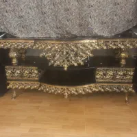 اینه کنسول و میز تلویزیون و بوفه و قیلون برنز