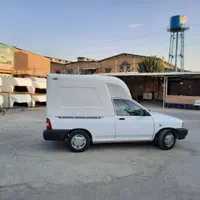 کابین وانت آریسان 2 باربند مسقف اتاق عقب پراید 151